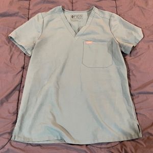 Figs Catarina hydro green scrub top